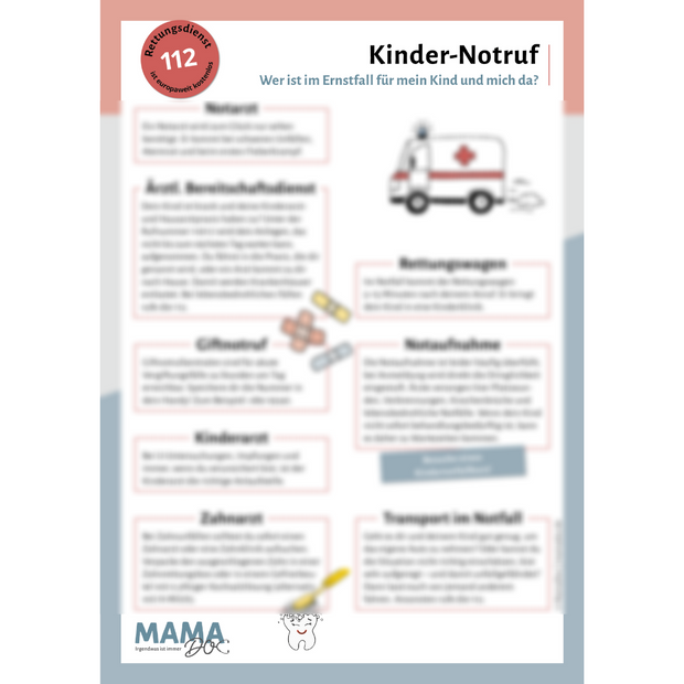 Kinder-Notruf (GRATIS PDF)