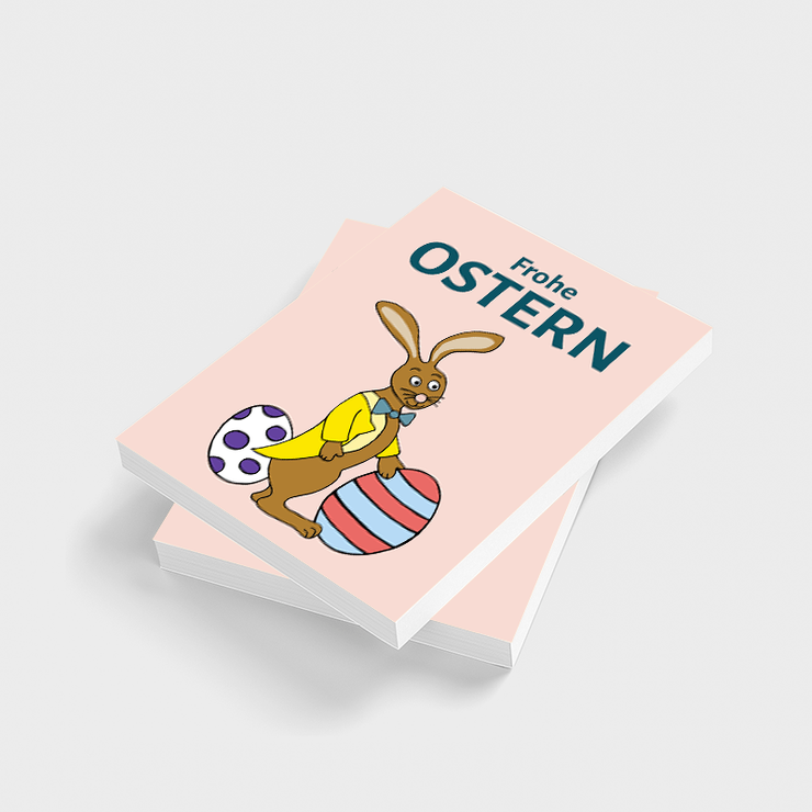 Postkarten "Frohe Ostern" mit Umschlägen, 10er-Pack